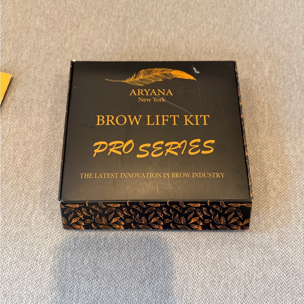 ARYANA Brow Lift Kit Pro Series - Black & Gold Packaging